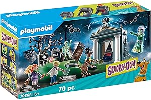Playmobil Scooby-Doo! 70362, Brividi al cimitero, dai 5 Anni