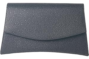 MICHELLE MOON - Pochette Donna Elegante per Matrimoni, Feste ed Eventi | Clutch con catena Tracolla, Ideale come Borsa Elegante Donna Cerimonia con Glitter o Borsa a Mano Donna per Occasioni Speciali
