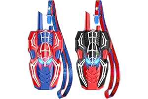 Kssvzz Spider Walkie-Talkie Bambini, Giochi Regalo Bambino 3 4 5 6 7 8 9 10 Anni, Woki Toki Gioco da Esterno Bambini, Compleanno Natale Regalo Bimbo 3-12 Anni Maschio