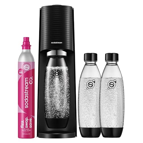SodaStream Terra Wassersprudler, mit CO2 & Flaschen