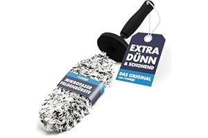 ‎LICARGO LICARGO® Mikrofaser Felgenbürste EXTRA DÜNN - Für eine schonende Reinigung bis tief ins Felgenbett - Ideal für hochwertige Felgen - Microfaser Felgenbürste Alufelgen, Auto Felgen Bürste