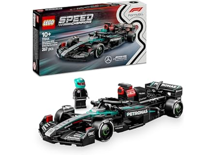 LEGO Speed Champions Mercedes-AMG F1 W15 racerbil Leksaksfordon, Förarset med 1 minifigur, Byggset m - Amazon Deal & Rabatt
