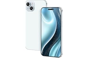 FufoneUS Affichage Faux Jouets téléphone téléphone Portable modèle métallique réplique Non Fonctionnement 1:1 téléphone pour téléphone 15 Faux Jouet Mobile (pour 15 Bleu Écran Couleur)