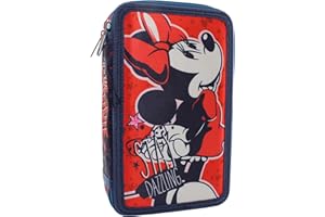 il megastore dei giocattoli e Giochiamo Minnie Astuccio Completo Triplo 3 Scomparti 2023-2024
