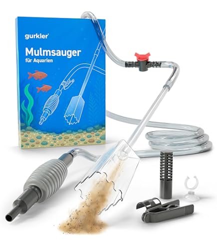 Aquarium-Reinigungsset 7-in-1 – Mit Algenschaber, Kiesreiniger, 1,7 M Siphon, Für Süß- & Salzwasser