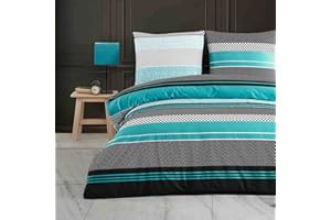 ‎BUYMAX Buymax® Bettwäsche 200x220 100% Baumwolle 3-Teilig Bettbezug - Bettwäsche-Sets 200 x 220cm mit 2 mal Kissenbezüge 80x80cm, ÖKO-TEX Renforcé-Bettdeckenbezug Set mit Reißverschluss