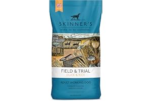 SKINNERS Skinner’s Field & Trial Duck & Rice – Complete Dry Adult Dog Food, Sensitive, Hypoallergenic, For Active Dogs, 15kg