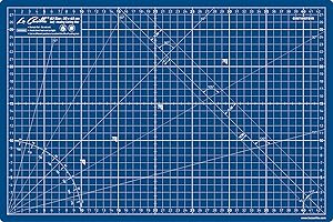 La Canilla Tappetino di Taglio Autorigenerante A3 (45x30 cm - 18x12") Tappeto Piano Antitaglio Grande per Cucito, Patchwork Modellismo | Cutting Mat Contrassegnato in Centimetri e Pollici