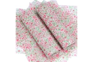 TsunNee Papel de regalo de alimentos, papel encerado, envoltorios de pasteles, papel de regalo para manualidades de queso, 9.8 x 8.6 pulgadas, paquete de 100
