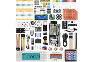Freenove Ultimate Starter Kit for ESP32-WROVER (Included) (Compatible with Arduino IDE), Onboard Camera Wireless, Python C, 8