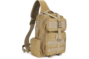 G-raphy Zaino Monospalla Uomo Militare Casuale Marsupio Sportivi Borsa a Tracolla Marsupio Uomo Sportivo Borsetta Monospalla Militare per Campeggio Escursionismo Ciclismo Viaggio Trekking