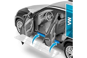 ‎UPROTECT uProtect folia ochronna progów do VW ID.7 ED2 I 2023-2025 - folia ochronna na drzwi, akcesoria, listwy ozdobne, folia ochronna na lakier - przezroczysty błyszczący