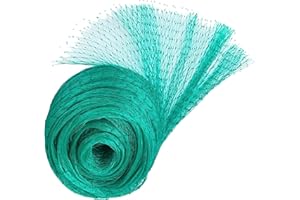 Fine Garden Netting, Plant, Veg, Fruit and Ponds Protection, Cat and Bird Proof Garden Net, Versatile Fine Mesh Garden Netting, Garden Fence Netting, Garden Accessories (1 Pack,10x2M)