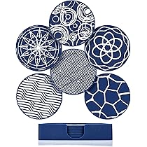 Set 5 Sottobicchieri In Silicone - Stampo Per Artigianato, Bianco - Foto 8