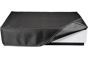 eXtremeRate Cover Copertura Antipolvere per Xbox One S Console,Coperchio Protezione Custodia Protettiva Impermeabile per Xbox One S Console