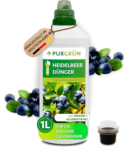 Dnger Fr Heidelbeeren Blaubeeren Beerendnger Obstdnger Organischer 1kg  : Amazon.de: Garten