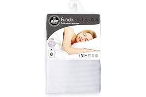 ALL DECORE PLAZA HOME S.L. ADP HOME QUALITY PRODUCT SELECTION ADP Home - Funda de colchón Cutí con Cremallera L, 90x200+30 cm (para Cama de 90 cm), Blanco