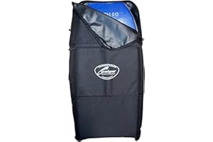 Fetch 50 Double Bodyboard Bag with Rucksack Straps, Heavy Duty Polyester, Large Accessories Pocket, Easy to Clean
