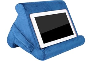 23GUANYI Cushion for Tablets Pad Cushion Stand Tablet Holder for Bed,Soft Multi-Angle tablet pillow Holder for Pad/Tablet/eReader/Books