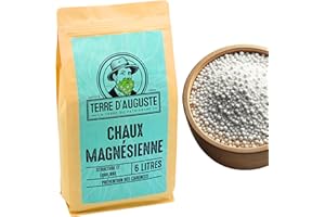 TERRE D'AUGUSTE LA TERRE DU PATRIARCHE DEPUIS 1920 Terre d'Auguste - Chaux Magnésienne 6L pour Jardin et Gazon