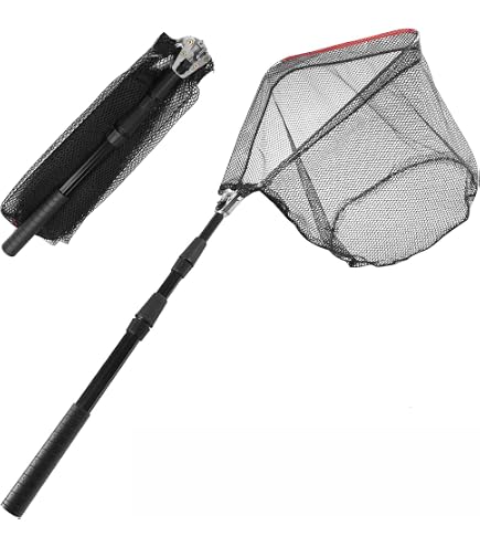 china telescopic stainless steel fishing net suppliers Fish Landing Net, Xndryan 180CM Landing Nets for Fishing Carp Trout, Foldable Extensible for Fish Bird Catch Release, Long Handle Fishing Nets for Ponds Sports 2 months into Bass Busch Light Bobbers Model - Gear Ratio:SP4000 - 6.2:1