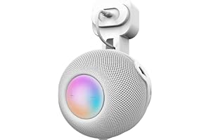 Wall Mount Compatible with Homepod Mini, EWIGE Holder for Home Pod Mini, Ideal for Kitchen, Bathroom, White