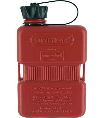 FuelFriend Tanica Omologata ONU Da 2,0 Litri Con Beccuccio Flessibile | Per Benzina, Diesel, AdBlue, Etanolo, Olio | Prodotto Tedesco Qualità