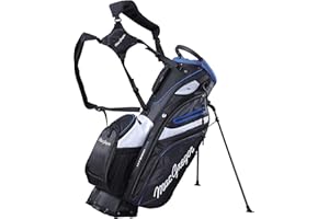 MACGREGOR Macbag146 Mactec Hybrid 14 Golf Club Stand Carry Trolley Bag Golfbag, Men's
