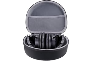 co2CREA Twarde etui podróżne do Audio Technica ATH-50X M40X M30X M70x M50 M40 M30 profesjonalne słuchawki studyjne, monitor DJ, tylko etui