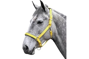 Shires Topaz Nylon Pony/Horse Headcollar - Black