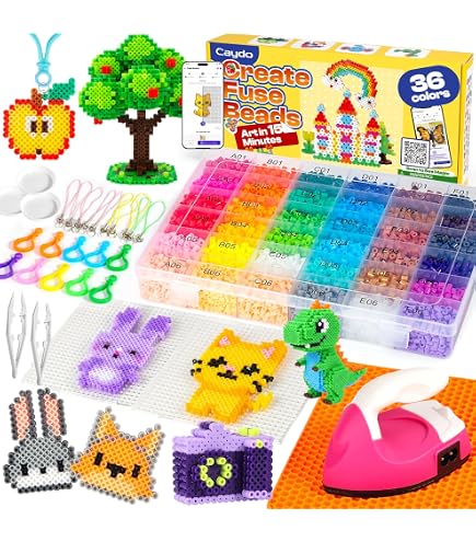 thumbnail image 2 of Perler Fuse Beads 1000 Pack – Your Choice Of Color, Crafting Activity For Kids 2 of 6