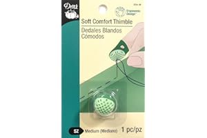 Dritz Un Confort Doux Thimble-Medium, d'autres, Multicolore