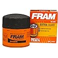 FRAM Extra Guard PH3614, 10K Mile Change Interval Spin-On Oil Filter
