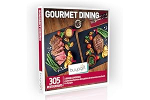 Buyagift Gourmet Dining Gift Experience Box - 305 delicious dining options from fine dining to tasting menus