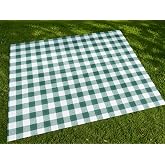 Promosyonca Tek Kullanımlık Piknik &Ouml;rt&uuml;s&uuml;, Su Ge&ccedil;irmez, Hafif ve Taşınabilir, 140x160 cm (Yeşil)