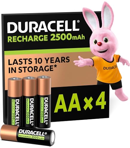 Piles Rechargeables Varta AA 2000mAh - Lot De 4 - NiMH 1.2V - Référence 56816101404 - Neuf