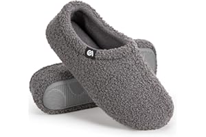 VeraCosy Ladies Memory Foam Plush Slippers Pantofole in cotone antiscivolo con fodera in pile polare