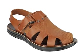 Xposed Mens Real Leather Strap Sandals Roman Gladiator Style Beach Holiday Walking Mules