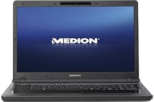 Medion Akoya P8610 46,7 cm (18,4 Zoll) Laptop (Intel Core 2 Duo P7450 2,1GHz, 4GB RAM, 500GB HDD, NVIDIA GeForce 9600M GS, Bl