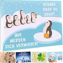 Carte De Départ Humour Collègue - Format A4 Avec Enveloppe - Design Apéro Et Bonne Humeur