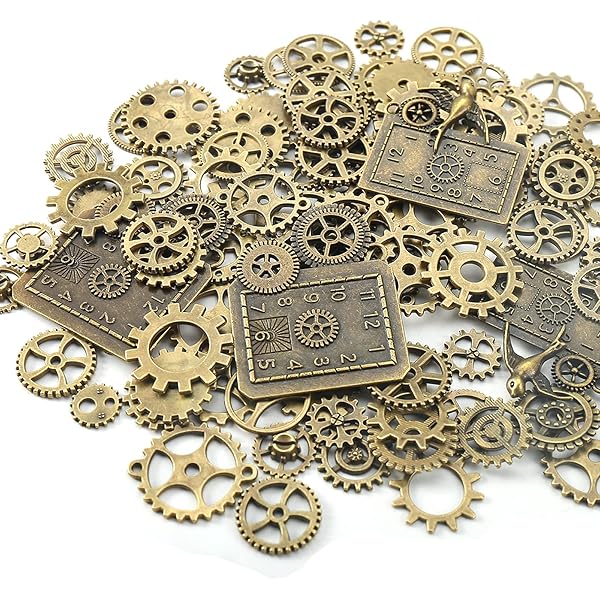 Guador 300 Grammi Steampunk Ingranaggi, Pendenti In - Foto 9