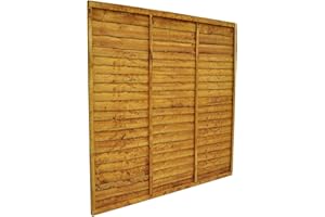 Forest Garden Trade Lap Fence Panel 1.83M High (6 x 6), Pack of 3