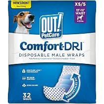 OUT! Pet Care - Pannolini usa e getta per cani aschi, assorbenti, a OUT! Pet Care - Pannolini usa e getta per cani aschi, assorbenti, a