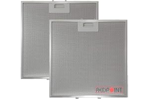 REDPOINT® KIT 2 pcs. FILTRO ALLUMINIO per CAPPE ELICA mm.320 x 320 x 9