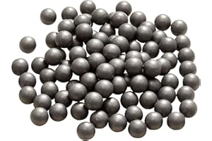 Alien Play Solid Aluminum Paintball Ammo 50 Caliber 100 Shots for Self Defense 2.8g .50 Caliber Powerful Projectiles Fits T4e TR50/HDR 50