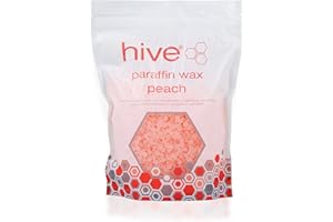 Hive Options Peach Paraffin Wax Pellets - Soften and Hydrates The Skin - 700g