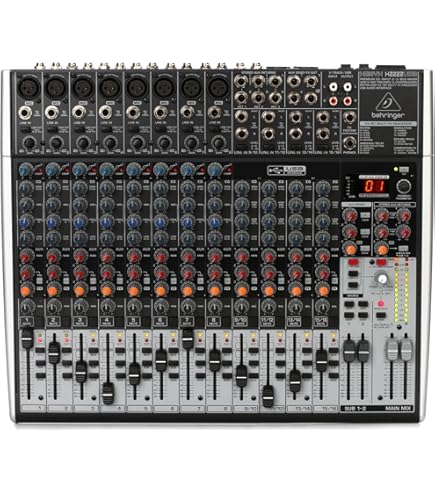 Behringer XENYX X2222USB 22 channels : Amazon.de: Musikinstrumente