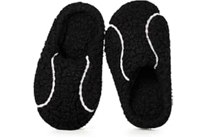 Gaatpot Chaussons de Maison Enfant Fille Pantoufles en Peluche Coton Garcon Chaussures Chaudes Doublés Thème des Ballon Hiver d'Intérieur Antidérapants 22-39EU