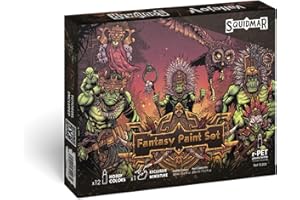 Vallejo - Fantasy Paint Set 12 x 18 ml/0,6 fl oz con Miniatura