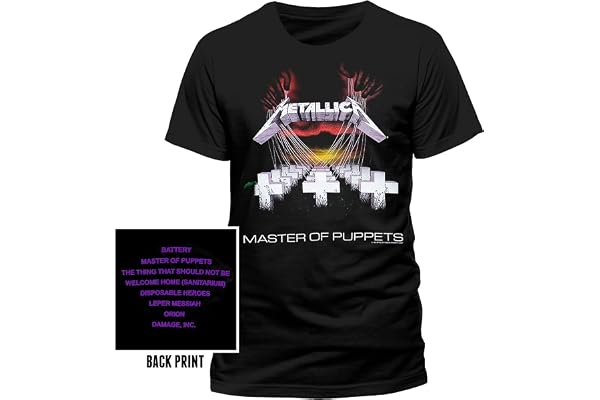 Cid Metallica - Master of Puppets T-Shirt Homme